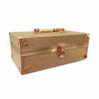 Maleta de Maquiagem A-4112 Dourada