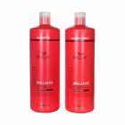 Kit Capilar Wella Invigo Brilliance Coarse Shampoo + Condicionador 1L