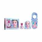 Kit Perfume Infantil Air-Val Disney Frozen EDT 50ml + Paleta de Maquiagem