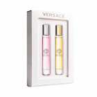 Kit Perfumes Versace Bright Crystal e Yellow Diamond EDT Feminino 2x10ml