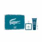 Kit Perfume Lacoste Original Aqua Masculino 3pcs