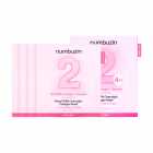 M�scaras Faciais de Hidrogel Numbuzin No 2 Rose PDRN Overnight Collagen 4pcs