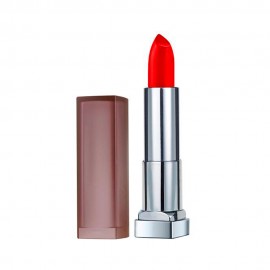 Batom Maybelline Color Sensational Creamy Matte 690 Siren in Scarlet