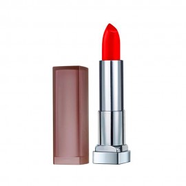 Batom Maybelline Color Sensational Creamy Matte 690 Siren in Scarlet