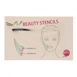 Modelador de Contorno Facial Beauty Stencils 2x1