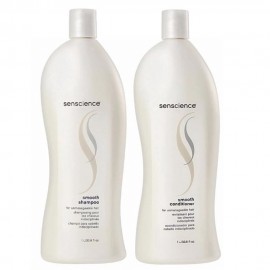 Kit Senscience Smooth Duo Shampoo + Condicionador 1L