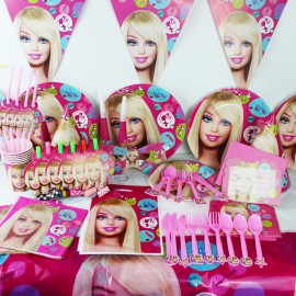 Kit para Aniversrios Barbie 14pcs