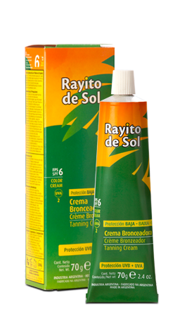 Creme Rayito de Sol Com Filtro Solar 6FPS 70gr