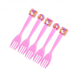 Garfos para Festa Party Favlors Hello Kitty 10pcs