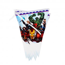Bandeirola para Festa Super Heris