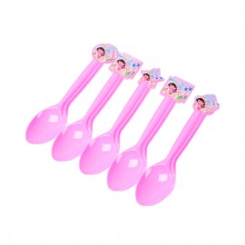 Colheres Descartveis para Festa Party Favlors Dora 10pcs