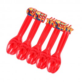 Colheres Descartveis para Festa Party Favlors Spiderman 10pcs