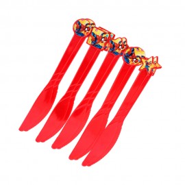 Facas Descartveis para Festa Party Favlors Spiderman 10pcs
