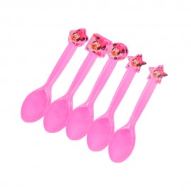 Colheres Descartveis para Festa Party Favlors Minnie 10pcs