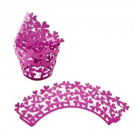 Kit Wraps para Cupcakes Trevo W08 Lils 25pcs