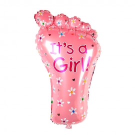 Balo para Festas Pezinho It's a Girl YSBLY168 Rosa