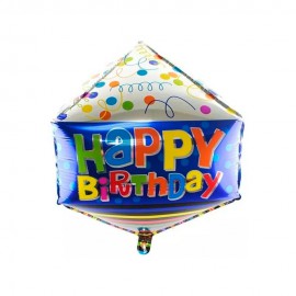 Balo para Festas Cubo Happy Birthday YSBL330