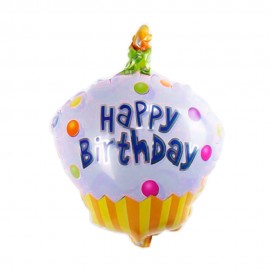 Balo para Festas Cupcake com Vela YSBLM31A
