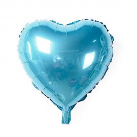 Balo para Festas Corao YSBLP05 Azul Baby