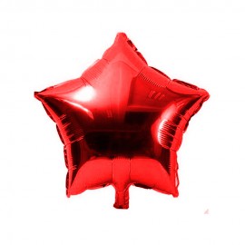 Balo para Festas Estrela YSBLP03 Vermelho