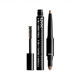 Kit para Sobrancelha Nyx Brow Pencil 3 em 1 01 Blonde