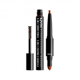 Kit para Sobrancelha Nyx Brow Pencil 3 em 1 05 Auburn