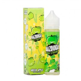 Essncia Vape Bazooka Sour Straws Green Apple 3mg 60ml