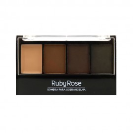 Trio de Sombra para a Sobrancelha Ruby Rose com Primer