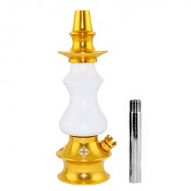 Stem Amazon Hookah Prime Branco Dourado