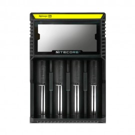 Carregador de Bateria Inteligente com LCD Nitecore D4 Li-ion