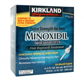 Tratamento Capilar Minoxidil Extra Strength For Men 5% 6 Unidade