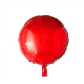 Balo para Festas Redondo Pequeno Vermelho
