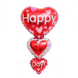 Balo para Festas Triplo Corao Happy Day!