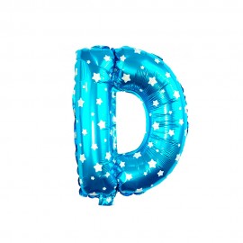 Balo Letra D Azul 16 Polegadas