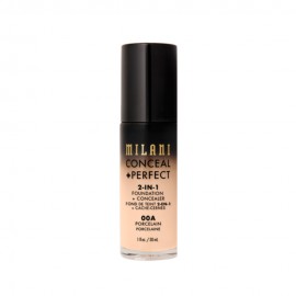 Base Corretivo Milani Conceal + Perfect 2-In-1 00A Porcelain 30ml
