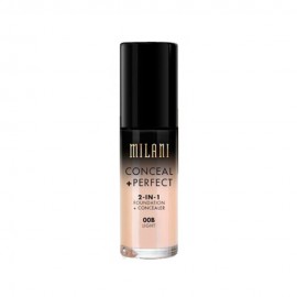 Base Corretivo Milani CONCEAL + PERFECT 00B Light 30ml