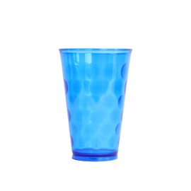 Copo Acrlico Design Bolinhas Azul 550ml