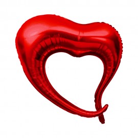 Balo para Festas Corao YSBLD31 Vermelho