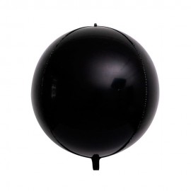Balo para Festas Esfera 4D Preto