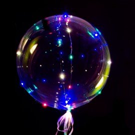 Balo para Festas Transparente com LED