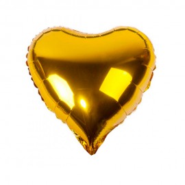 Balo para Festas Corao YSBLP02 Dourado