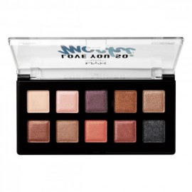 Paleta de Sombras Nyx Love You So Mochi 02 Sleek and Chic 10 Cores