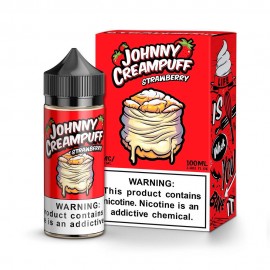 Essncia Vape Tinted Brew Johnny Creampuff Strawberry 3mg 100ml