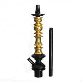 Stem Smoke Hookah Preto-Dourado