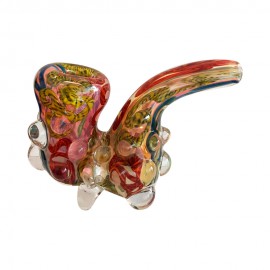 Bubbler Pipe de Vidro Herb BB-019 10.9cm