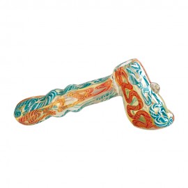 Bubbler Pipe de Vidro Herb BB-022 12.4cm