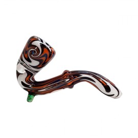 Bubbler Pipe de Vidro Herb BB-062 16.5cm