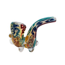 Bubbler Pipe de Vidro Herb BB-066 16.5cm