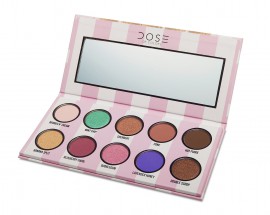 Paleta de Sombras Dose of Colors Eyescream 10 Cores