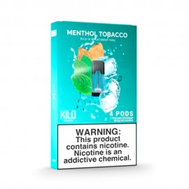 Pods Kilo 1K Menthol Tobacco 4pcs